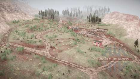 Red Rock County pour Spintires MudRunner