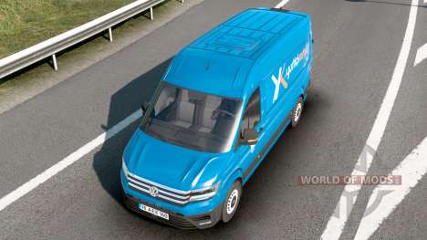 Volkswagen Crafter High Roof Van Cerulean pour Euro Truck Simulator 2