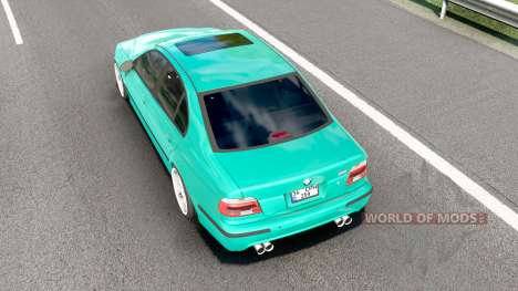 BMW M5 (E39) Persian Green pour Euro Truck Simulator 2