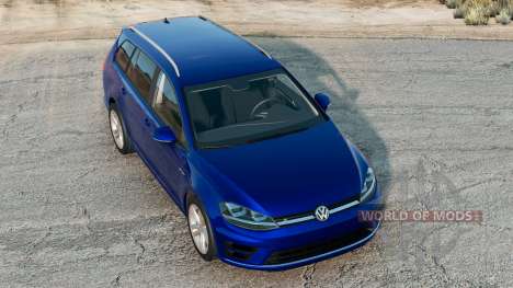 Volkswagen Golf Variant Phthalo Blue pour BeamNG Drive