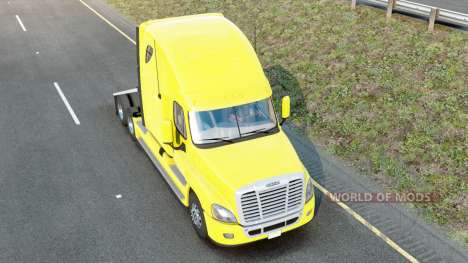 Freightliner Cascadia Maximum Yellow für American Truck Simulator