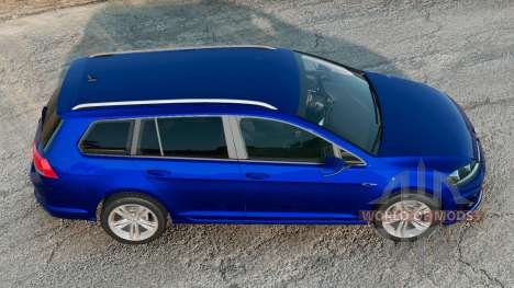 Volkswagen Golf Variant Phthalo Blue für BeamNG Drive