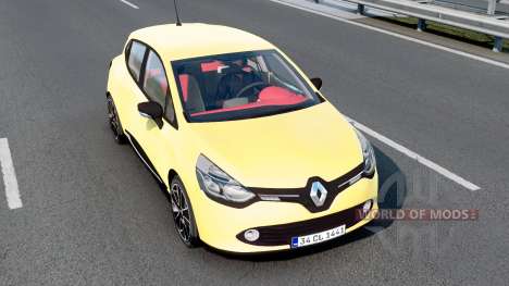 Renault Clio 2013 Flavescent pour Euro Truck Simulator 2