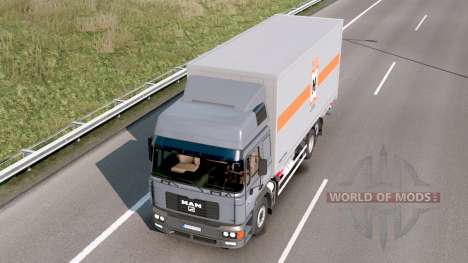 MAN F2000 BDF Oslo Gray für Euro Truck Simulator 2
