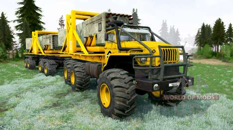 VTS Ural-Polyarnik Munsell Yellow pour Spintires MudRunner