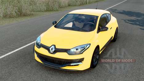 Renault Megane R.S. 2014 Banana Yellow für American Truck Simulator