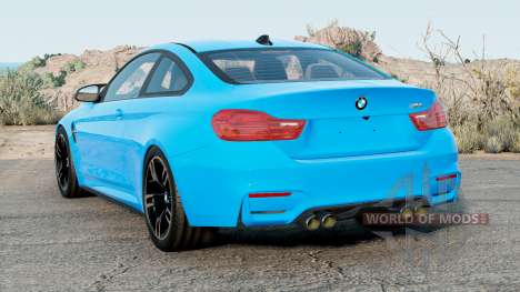 BMW M4 2015-18 Process Cyan pour BeamNG Drive