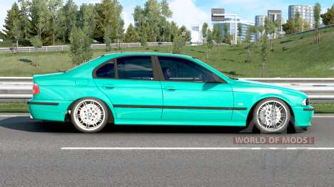 BMW M5 (E39) Persian Green pour Euro Truck Simulator 2