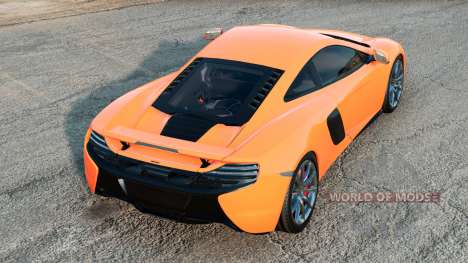 McLaren 650S Deep Saffron pour BeamNG Drive