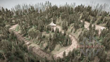 Forest Road pour Spintires MudRunner