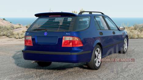 Saab 9-5 SportCombi 2001 Sapphire pour BeamNG Drive