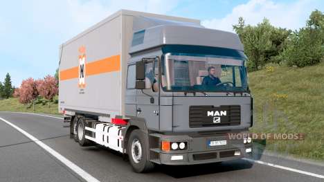 MAN F2000 BDF Oslo Gray für Euro Truck Simulator 2