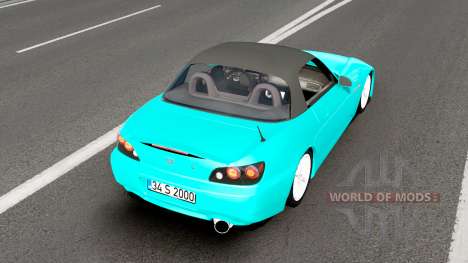 Honda S2000 Turquoise Blue pour Euro Truck Simulator 2