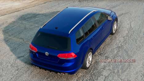 Volkswagen Golf Variant Phthalo Blue pour BeamNG Drive