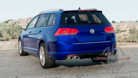 Volkswagen Golf Variant Phthalo Blue für BeamNG Drive