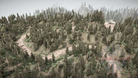 Forest Road pour Spintires MudRunner