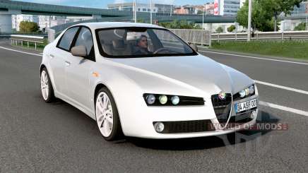 Alfa Romeo 159 Light Gray pour Euro Truck Simulator 2