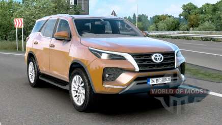 Toyota Fortuner (AN160) 2020 Sand Dune pour Euro Truck Simulator 2