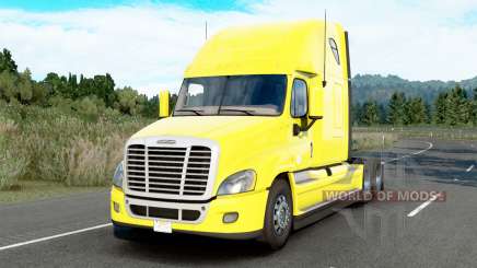 Freightliner Cascadia Maximum Yellow pour American Truck Simulator