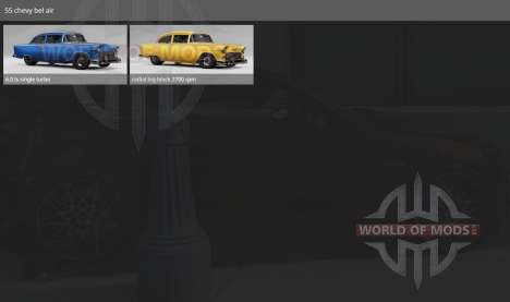 1955 Chevy Belair Pro-Drag v1.0 Release pour BeamNG Drive