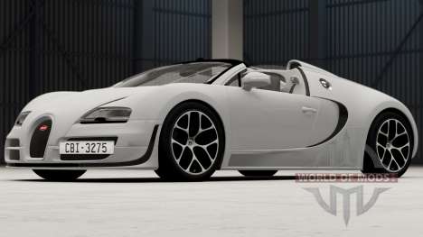 Bugatti Veyron v1.0 pour BeamNG Drive
