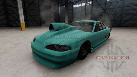 Ford Mustang 1995 Pro Drag v1.5 für BeamNG Drive