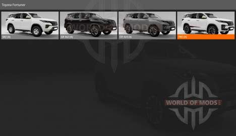 Toyota Fortuner v1.2 pour BeamNG Drive
