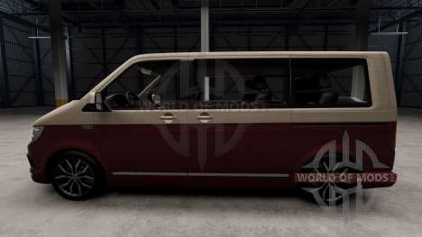 Volkswagen Multivan T6 2024 v1.0 für BeamNG Drive
