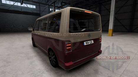 Volkswagen Multivan T6 2024 v1.0 für BeamNG Drive