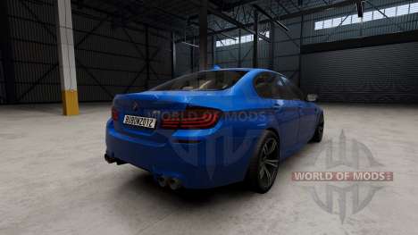 BMW M5 F10 2015 pour BeamNG Drive