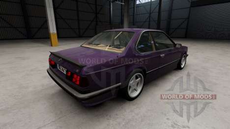 BMW 6-er E24 v2.0 pour BeamNG Drive