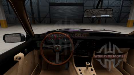 BMW 6-er E24 v2.0 pour BeamNG Drive