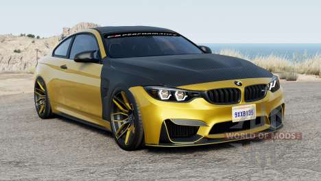 BMW M4 Coupe (F82) 2014 für BeamNG Drive