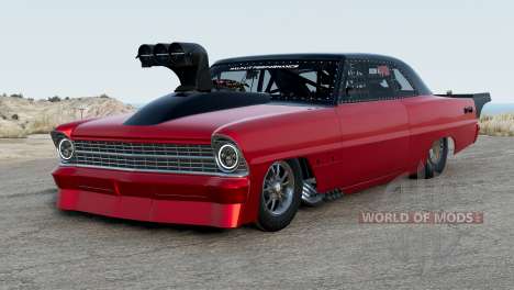 Chevrolet Chevy II Nova SS Drag Car 1967 pour BeamNG Drive