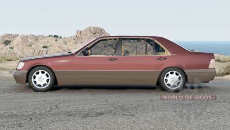 Mercedes-Benz S 600 L (Bm.140.057) 1994 pour BeamNG Drive