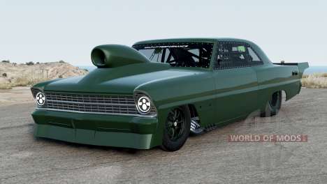 Chevrolet Chevy II Nova SS Drag Car 1967 für BeamNG Drive