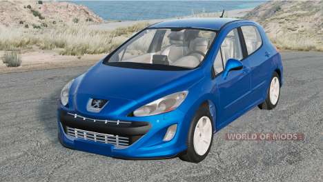 Peugeot 308 (T7) 2012 für BeamNG Drive