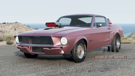 Ford Mustang Fastback (63A) 1967 für BeamNG Drive