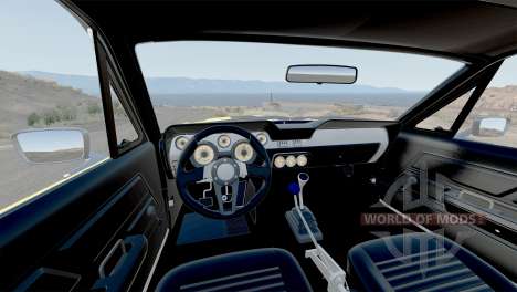 Ford Mustang Fastback (63A) 1967 für BeamNG Drive