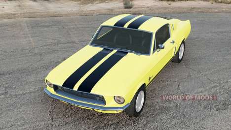 Ford Mustang Fastback (63A) 1967 für BeamNG Drive