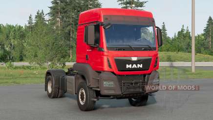 MAN TGS 18.440 4x4 LX-cab Tractor 2012 pour BeamNG Drive