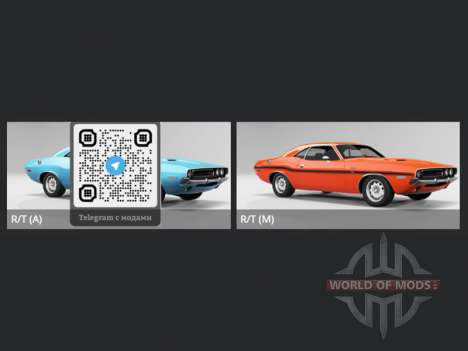 Dodge Challenger RT 426 Hemi (JS-23) 1970 pour BeamNG Drive