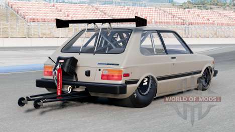 Toyota Starlet 3-door Drag Edition (KP61) 1981 für BeamNG Drive