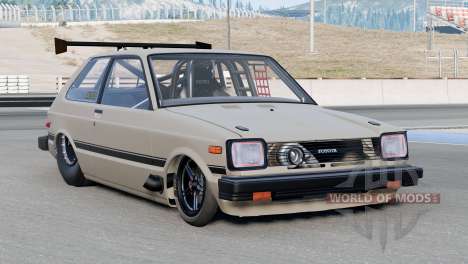 Toyota Starlet 3-door Drag Edition (KP61) 1981 pour BeamNG Drive