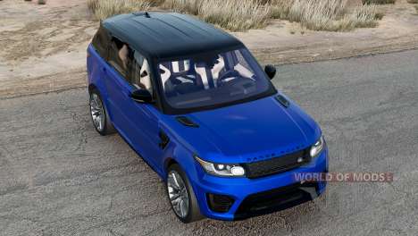 Range Rover Sport SVR (L494) 2017 v4.0 pour BeamNG Drive