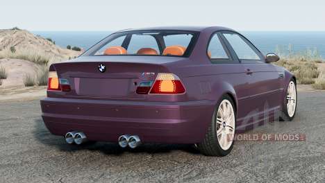 BMW M3 Coupe (E46) 2003 pour BeamNG Drive