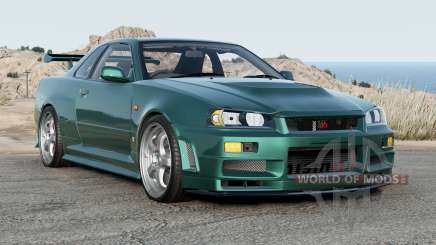 Nissan Skyline GT-R Nismo Z-Tune (BNR34) 2005 pour BeamNG Drive