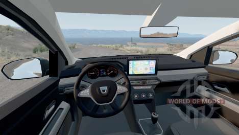 Dacia Sandero (BJI) 2021 pour BeamNG Drive