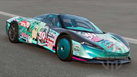 McLaren MSO Speedtail Albert 2021 pour BeamNG Drive