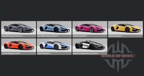 Lamborghini Revuelto (LB744) 2025 für BeamNG Drive